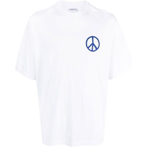 Marcelo Burlon County of Milan t-shirt county peace - bianco