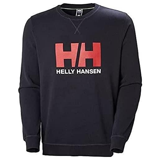 Helly Hansen uomo felpa logo hh crew, 2xl, marina militare