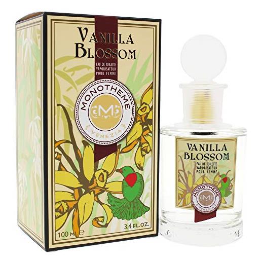Monotheme fine fragrances venezia classic collection vanilla blossom 100ml spray eau de vanille pour femme