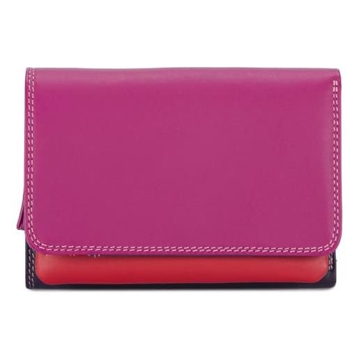 mywalit trifold purse wallet, portafoglio unisex-adulto, sangria multi, talla única