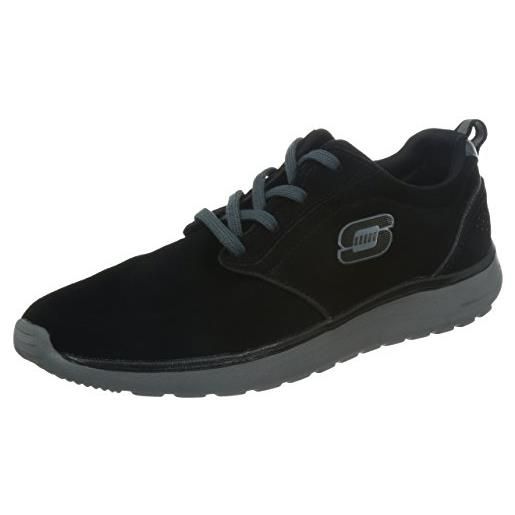 Skechers counterpart-reprise, scarpe da ginnastica uomo, nero (blk), 39.5 eu