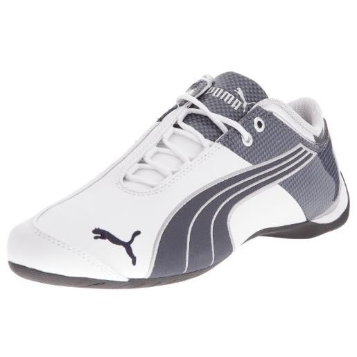 Puma - sneaker 303173 uomo, bianco (blanc/bleu marine), 43
