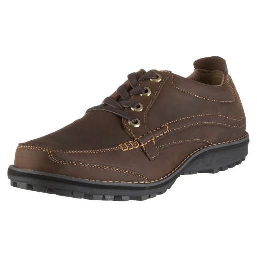 Timberland king´s bay 23526 - scarpe basse classiche da uomo, marrone, 43 eu
