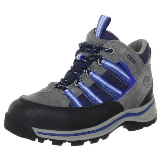 Timberland mahoosc gtx 37724, scarpe sportive ragazzo, grigio (grau (dark grey with blue)), 33