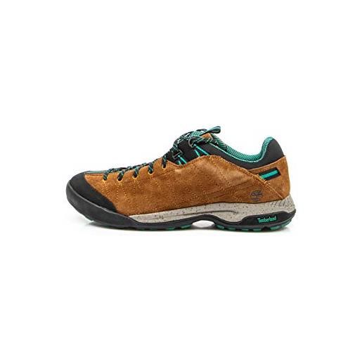 Timberland radler ftp_ek low approach dwr, sneakers uomo, tela marrone nera, 49 eu