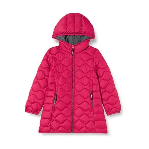 CMP - cappotto da bambini con cappuccio fisso, sangria, 140