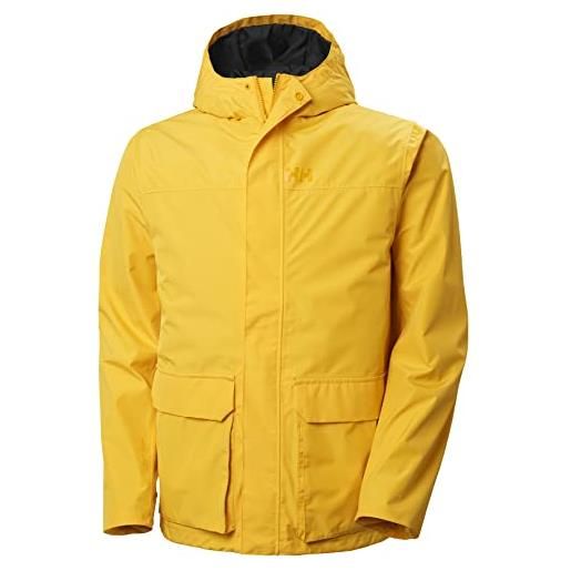 Helly Hansen t2 utility rain jacket essential yellow mens m