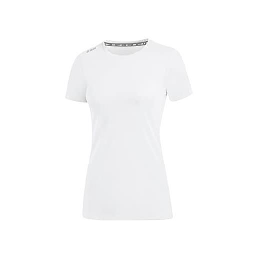 JAKO, maglietta da donna run 2.0, donna, t-shirt, 6175, bianco, 42
