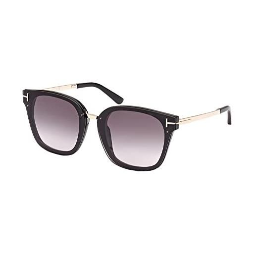 Tom Ford occhiali da sole philippa-02 ft 1014 shiny black/grey shaded 68/11/140 donna