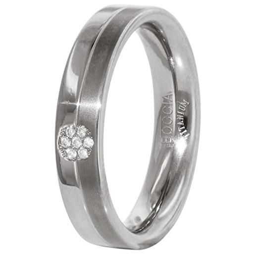 Boccia ltext-anello you and me titan thuppaki (0,035 ct) colore bianco misura (19,4) - 61 0129-0561