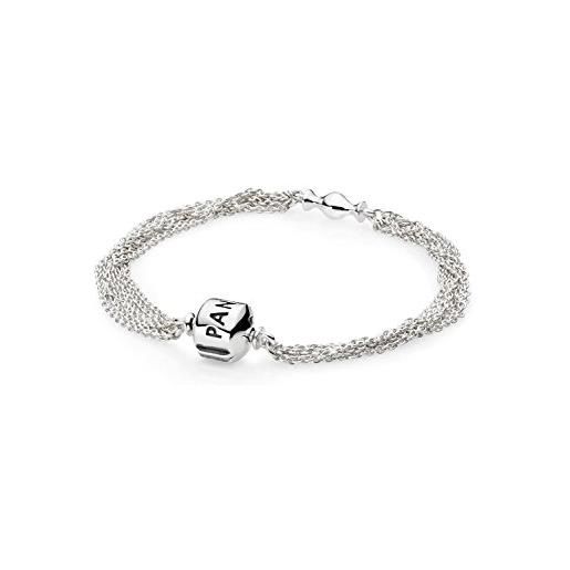 Pandora - bracciale, argento sterling 925, donna