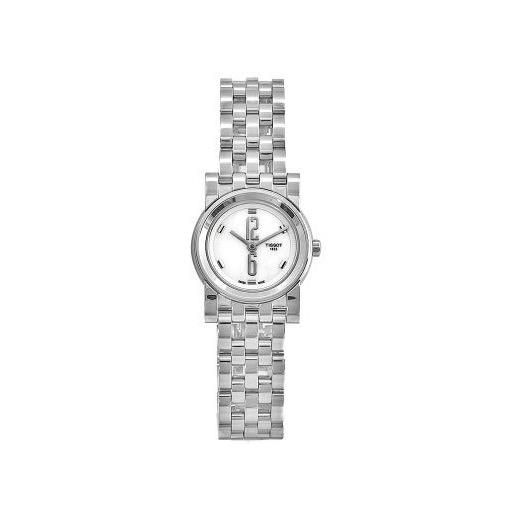 Tissot t0300091111700 - orologio da polso da donna, cinturino in acciaio inox colore argento