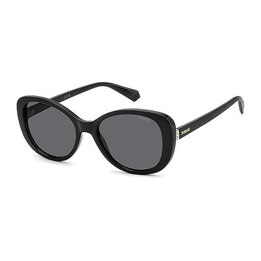 Polaroid pld 4154/s/x sunglasses, 807 black, 55 unisex