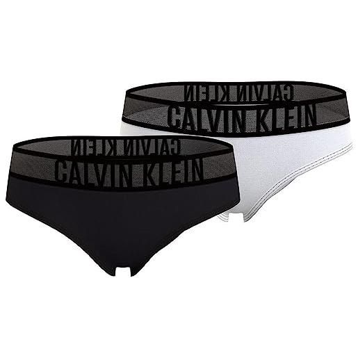 Calvin Klein 2pk bikini 658, bambine e ragazze, pvhblack/pvhwhite, 14-16 years