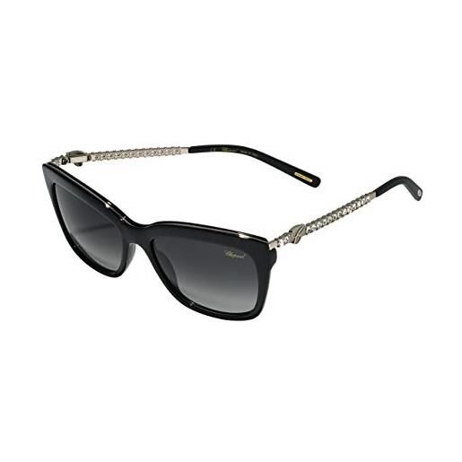 Chopard sch212s550700 occhiali, shiny black, 55/17/130 donna