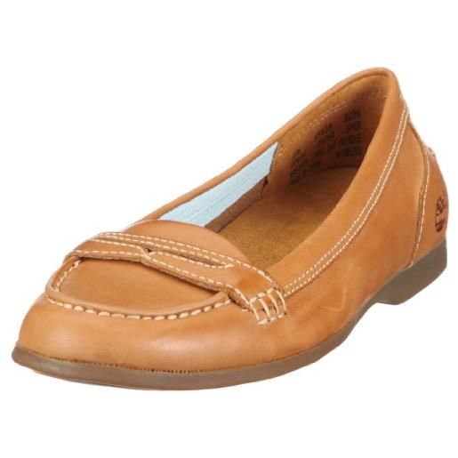 Timberland benin ftw penny loafer 69639, ballerine donna, marrone (braun/tan smooth), 36