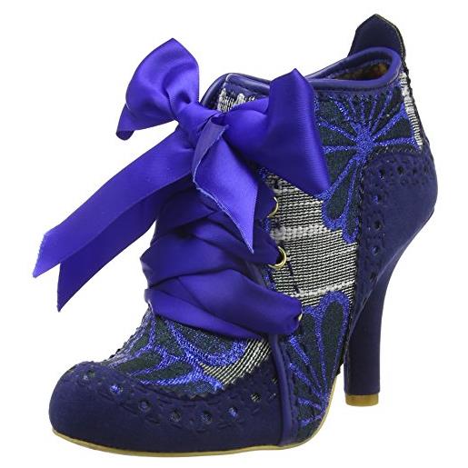 Irregular Choice. Abigails third party - scarpe con tacco donna , blu (blue (blue/silver)), 41 eu