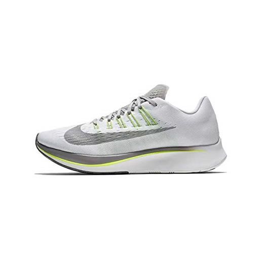 Nike herren laufschuh zoom fly, scarpe running uomo, bianco (white/black-bright crimson-vol 101), 40 eu