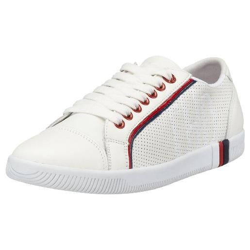 Tommy Jeans hilfiger denim madison 2 a fm9sn01496, scarpe da ginnastica da uomo, colore bianco (white 100), eu 40, bianco white100, 40 eu