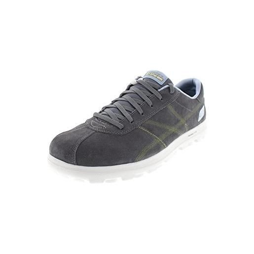 Skechers - on-the-go - harbor, sneakers da uomo, grigio (char), 40