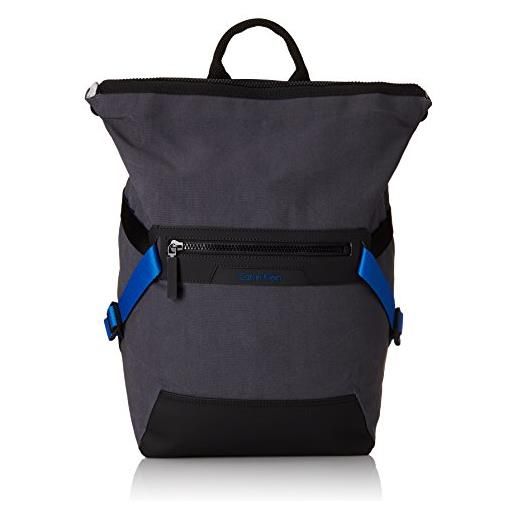 Calvin Klein blake backpack, borsa donna, grigio (castlerock), os