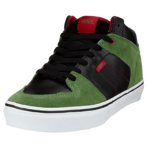 Vans - sneaker unisex - adulto, verde (grün (green/black/red)), 40