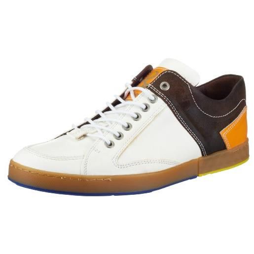 Timberland vb oxford 62586, sneaker da uomo, bianco bianco marrone, 41.5 eu