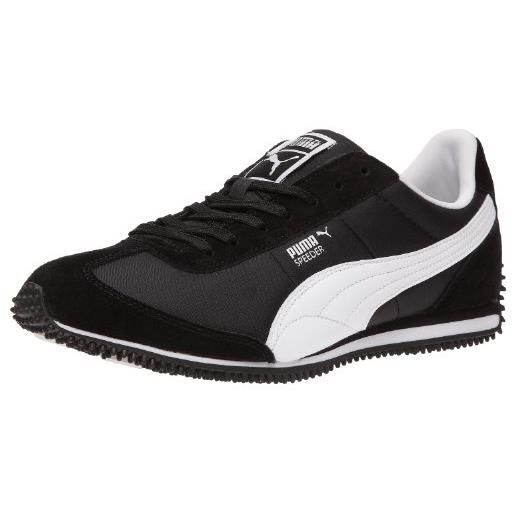 Puma - sneaker 350447 09 uomo, nero (noir/blanc), 47