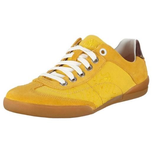 Timberland city adventure split cup sole f/l ox 65189, scarpe sportive uomo - interfodera/camoscio giallo, 43 eu
