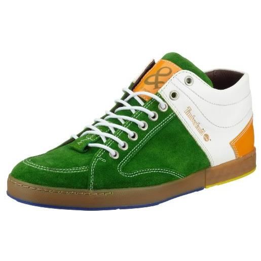 Timberland vb chukka 62564, sneaker da uomo, verde greenandwhit, 40 eu