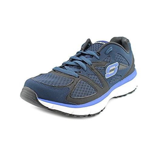 Skechers - agility- ultimate victory, sneakers da uomo, blu (nvbl), 42