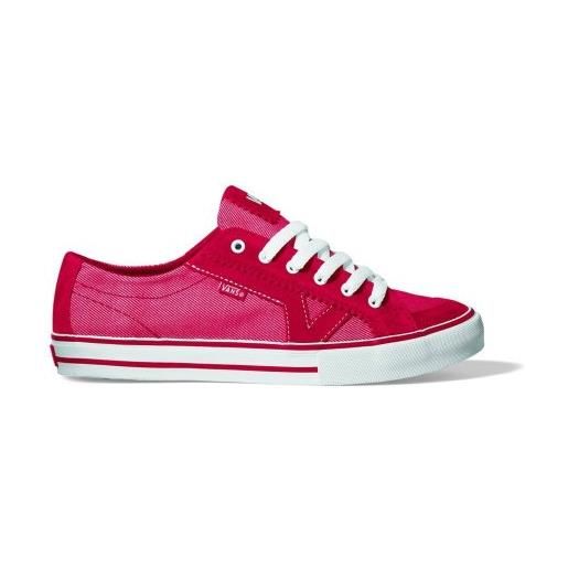Vans w tory vxfq37a, sneaker da donna, rosso, (denim) rosso, eu 38 1/2 (us 8) (uk 5 1/2), colore: rosso, 38.5 eu