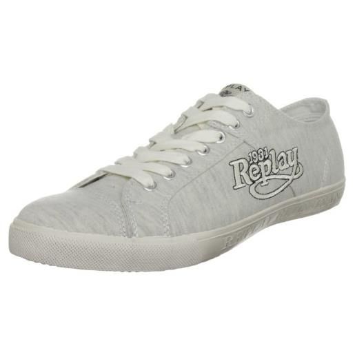 Replay frent, sneaker uomo, grigio (light grey), 45.5 eu