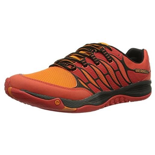 Merrell allout fuse, scarpe sportive unisex-adulto, multicolore (mehrfarbig (molten lava/flame), 45 eu larga