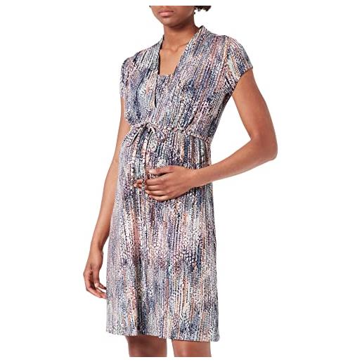 Esprit Maternity dress nursing short sleeve allover print vestito, pale mint-356, xs donna