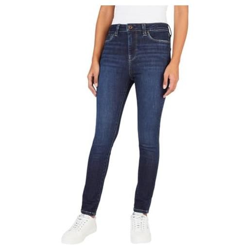 Pepe Jeans dion, jeans donna, blu (denim-cs7), 34w / 28l