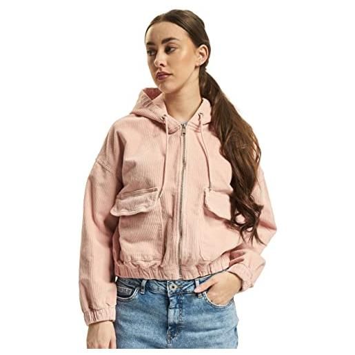 Only onlkenzie l/s cord jacket cc pnt giacca a coste, rose smoke, m donna