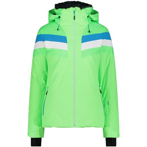 Cmp fix hood 31w0206 jacket verde 2xs donna
