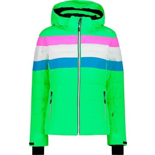 Cmp zip hood 31w0246 jacket verde xs donna