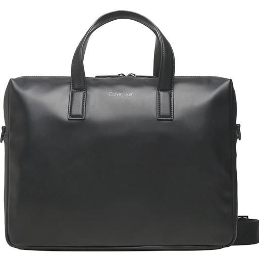 Calvin Klein uomo borsa a mano uomo must laptop nero mod. K50k510531