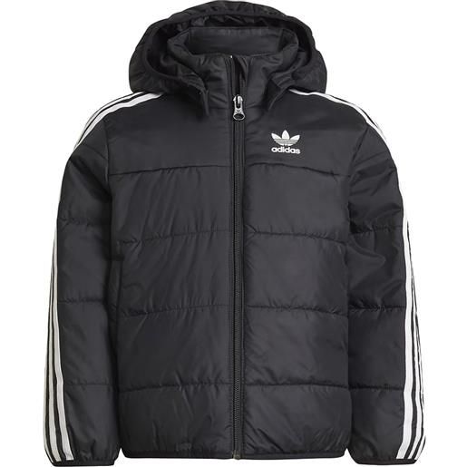 Adidas bambina giacca bimbo adicolor logo sul petto nero mod. Hk2960