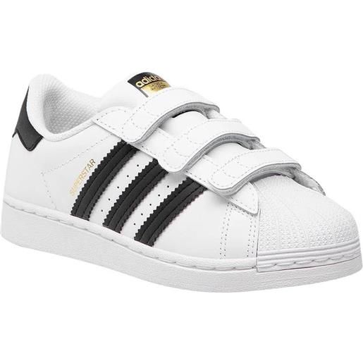 Adidas bambina sneakers bimbo superstar cf bianco nero mod. Ef4838