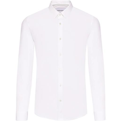 Calvin Klein uomo camicia uomo basic bianco mod. J30j319065