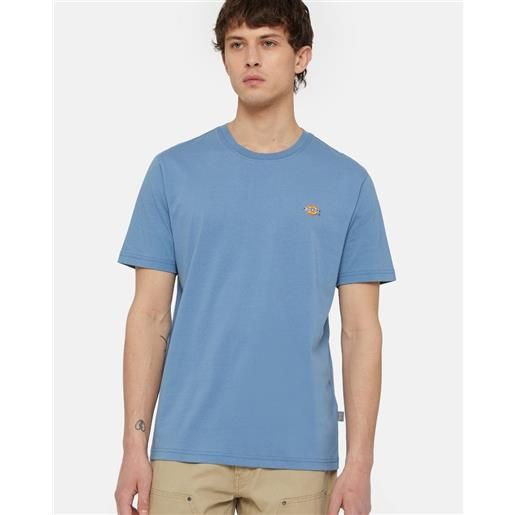 T-shirt maglia maglietta uomo dickies azzurro ss mapleton cotone lifestyle dk0a4xdbh171