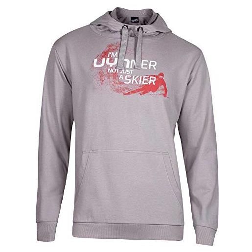 UYN uynner club skier sweatshirt, giacca unisex-adulto, pelle scura, xl