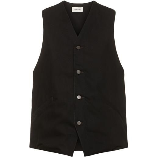 LEMAIRE gilet in cotone