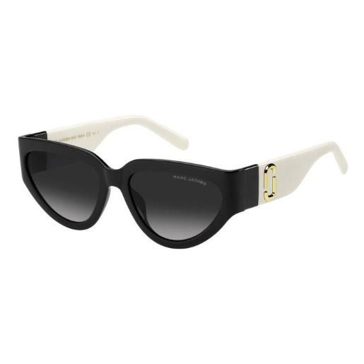 Marc by Marc Jacobs - marc645/s-80s579o - occhiale sole marc jacobs marc645/s-80s579o nero-bianco