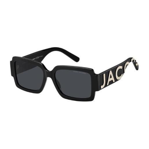 Marc by Marc Jacobs - marc693/s-80s552k - occhiale sole marc jacobs marc693/s-80s552k nero-bianco