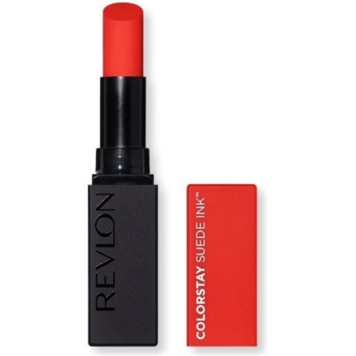 Revlon color. Stay suede ink lipstick - rossetto opaco n. 007 feed the flame