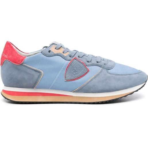 Philippe Model Paris sneakers trpx con design a inserti - blu